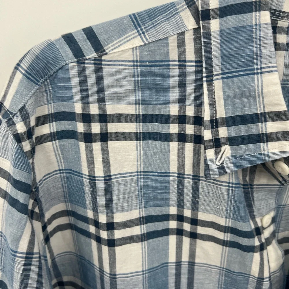 J. Crew Baird McNutt linen blend shirt